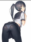 スリスリクンカクンカしたい黒パンスト娘_14