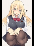 【にじ嫁prpr】いつもパンチラを見せるガードの緩い事務員さん、ノーガードの子宮にドクドク中出ししてボクの子を孕ませてやりたいよおおぉぉぉお！！