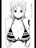[モモモトのさと] 線画でコピーな本。 (ワンピース)